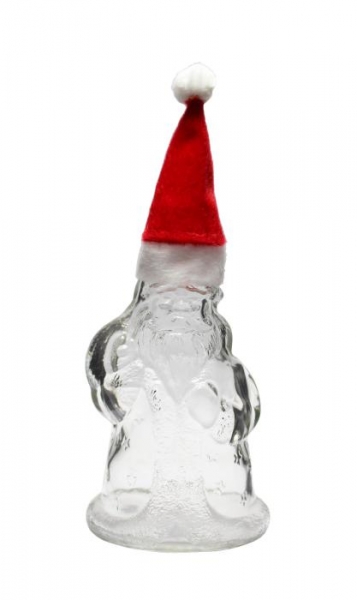 Weihnachtsmannflasche 200ml, Mündung PP28  Lieferung ohne Verschluss, bei Bedarf bitte separat bestellen!